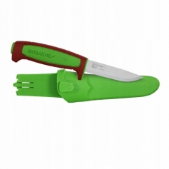 NÓŻ OUTDOOROWY BASIC 511 MORAKNIV STEEL 2024 IVY GREEN /DALA RED + POCHWA-