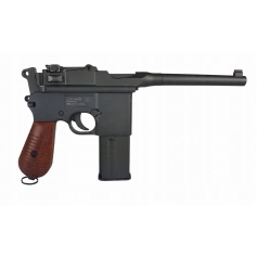 Pistolet wiatrówka RANGER M712 FULL AUTO 4,5BBs 19-strz C96 Mauser-