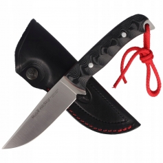 Nóż stały Muela Husky-10M Black Micarta + etui-Muela