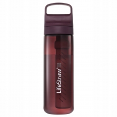 Butelka filtrująca LifeStraw Go 2.0 0,65 l czerwony Filtr do wody-LifeStraw