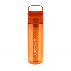 Butelka filtrująca LifeStraw Go 2.0 0,65 l pomarańczowy Filtr do wody-LifeStraw