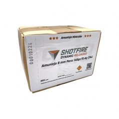 AMUNICJA 9x19 SHOTFIRE DYNAMIC CMJ 145GR ADR1.4S op.250-SHOTFIRE DYNAMIC