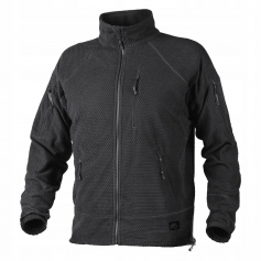 Bluza Męska Polarowa Helikon Alpha Tactical Polar Ciepły Black XXL-Helikon-Tex®