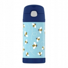 Termos dla dzieci Thermos ze słomką FUNTAINER BEES 355ml-Thermos