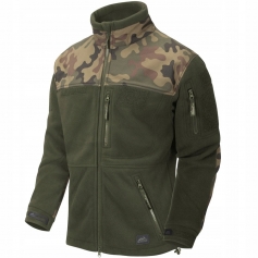 Polar Bluza męska rozpinana wojskowa HELIKON INFANTRY OLIVE/Woodland XXL-Helikon-Tex®