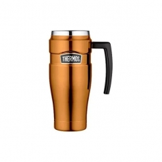 Kubek termiczny wodoszczelny Thermos z uchwytem 470ml miedziany-Thermos