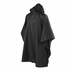Poncho przeciwdeszczowe z kapturem Ponczo Light Helikon-Tex Black-Helikon-Tex®