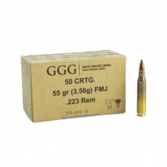 AMUNICJA .223 REM GGG GPR11 3,56g/55gr FMJ ZESTAW 1000SZT.-GGG