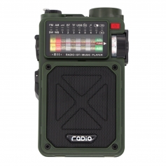 Radio awaryjne solarne JB Tacticals z lampką LED, SOS i powerbankiem JB-08-JB Tacticals