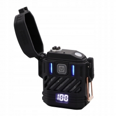 Zapalniczka plazmowa na USB JB Tacticals z latarką Black Pudełko na prezent-JB Tacticals