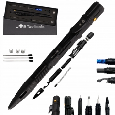 Kubotan JB Tacticals Długopis taktyczny z latarką 10w1 JB-04 NA PREZENT-JB Tacticals