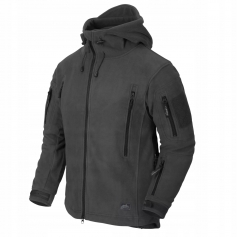 Polar Bluza polarowa rozpinana z kapturem Helikon PATRIOT- SHADOW GREY r. L-Helikon-Tex®