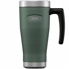 THERMOS WODOSZCZELNY TERMOKUBEK Z UCHWYTEM 470 ml ZIELONY-Thermos