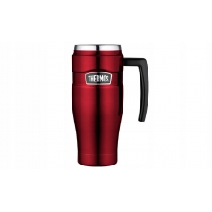 Kubek termiczny wodoszczelny Thermos z uchwytem 470ml czerwony-Thermos