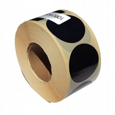 Zaklejki do tarcz strzeleckich 40 mm 1000 sztuk CZARNE-NEOFLEX