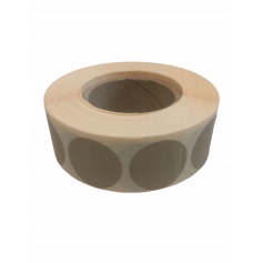 Zaklejki do tarcz strzeleckich 25mm – 1000 szt. rolka - beżowe-NEOFLEX
