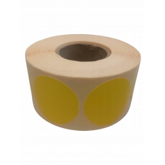 Zaklejki strzeleckie do tarcz żółte 40 mm 1000 sztuk-NEOFLEX