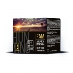 AMUNICJA 12/70 FAM PIONKI 32G 1-3,75MM ZATYCZKA OP. 25 szt.-Pionki