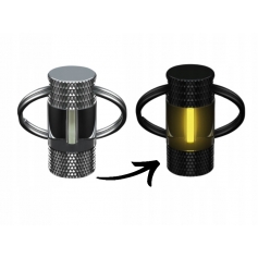 Breloczek ze światłem Böker Plus Mini Glow H3 żółty marker-Boker Plus