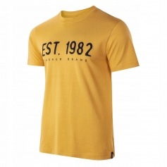 Koszulka męska bawełniana z nadrukiem T-SHIRT MAGNUM ELLIB MUSTARD S-Magnum