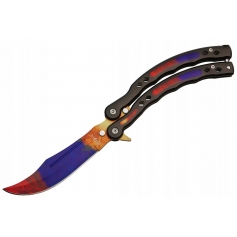 Nóż motylkowy treningowy BSH ADVENTURE N-451G-BSH