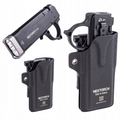 Zestaw: Nextorch Latarka płaska EDC TA70 Ultra Slim 3500 l + kabura V43-