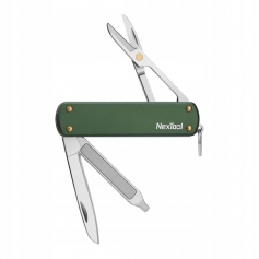 Nóż kieszonkowy 4w1 NEXTOOL Mini Pocket Knife NE0143 Green-NexTool