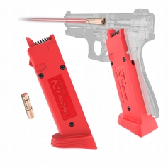 Zestaw: Magazynek Treningowy Glock 17 19 22 45 TTRIGGER 2 Sprężyny + LASER-Ttrigger Madfire