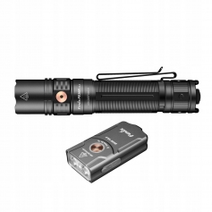 Zestaw latarek LED Fenix PD36R Pro i E03R V2.0 szara-Fenix