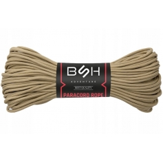 Linka PARACORD BSH ADVENTURE BR-005C piaskowa 30M SURVIVAL OUTDOOR-BSH