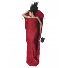 Wkładka do śpiwora Cocoon Microfiber MummyLiner - cranberry-Cocoon