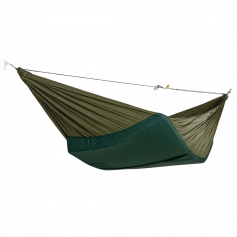 Hamak turystyczny TTTM Mat Hammock Army Green – kieszeń na materac | 150 kg-Ticket To The Moon
