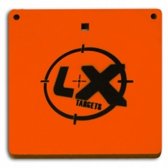 Gong strzelecki kwadrat 200x200 mm Hardox 500 | Tarcza stalowa 10 mm-LX TARGETS