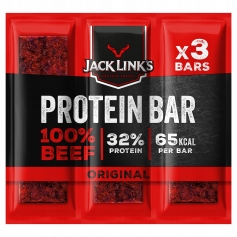 Suszona wołowina Jack Link's 3-Pack Protein Bar Original 3 x 22,5 g-Jack Link's