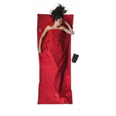 Wkładka do śpiwora Cocoon Travelsheet Microfiber - cranberry-Cocoon