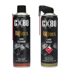 Zestaw do broni RiflecX: Gun Cleaner 500 ml + Care Spray 500 ml-