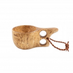 Casström Kuksa z Brzozy Kędzierzawej Tradycyjny Kubek Drewniany 100 ml-Casstrom