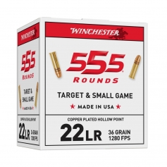 AMUNICJA 22LR WINCHESTER SUPER-X 36gr LHP COPPER PLATED op. 550szt-WINCHESTER