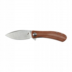 Nóż Składany Trollsky Knives Mandu Evo Brown Micatra-Trollsky Knives