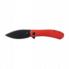 Nóż składany Trollsky Knives Mandu XL Liner Lock Black 14C28N Red G10-Trollsky Knives