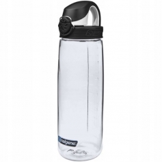 Nalgene Butelka bidon OTF SUSTAIN CLEAR BLACK CAP 0,7L-Nalgene