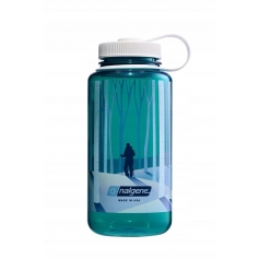 Nalgene Butelka Bidon Everyday Wide Mouth Sustain Trout Landscape Forest 1L-Nalgene