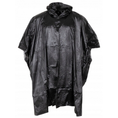 Ponczo Peleryna Winylowa Przecideszczowa z kapturem MFH Black 200X127cm-MFH