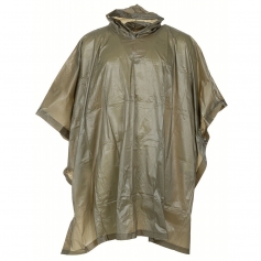 Ponczo Peleryna Winylowa Przecideszczowa z kapturem MFH OD Green 200X127cm-MFH