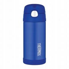 TERMOS DZIECIĘCY THERMOS FUNTAINER 355 ML ZE SŁOMKĄ NIEBIESKI-Thermos