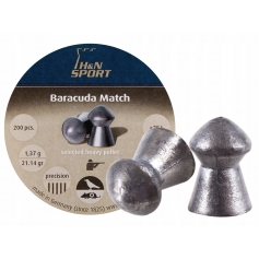 Śrut do wiatrówki H&N Baracuda Match 5,53 200 sztuk-H&N