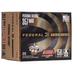 AMUNICJA .357 MAG FEDERAL HYDRA SHOK JHP 158gr/10,2g 20 SZT.-Federal