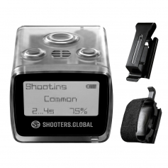 Timer strzelecki Shooters Global Shot Timer Go quick release + Pocket Clip-SHOOTERS GLOBAL