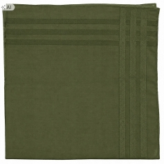 HOLENDERSKA CHUSTECZKA WOJSKOWA Materiałowa Bawełna 45x45cm zielona-MFH