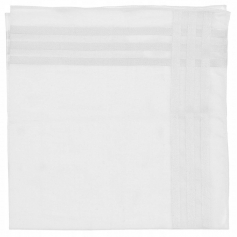 HOLENDERSKA CHUSTECZKA WOJSKOWA Materiałowa Bawełna 45x45cm biała-MFH